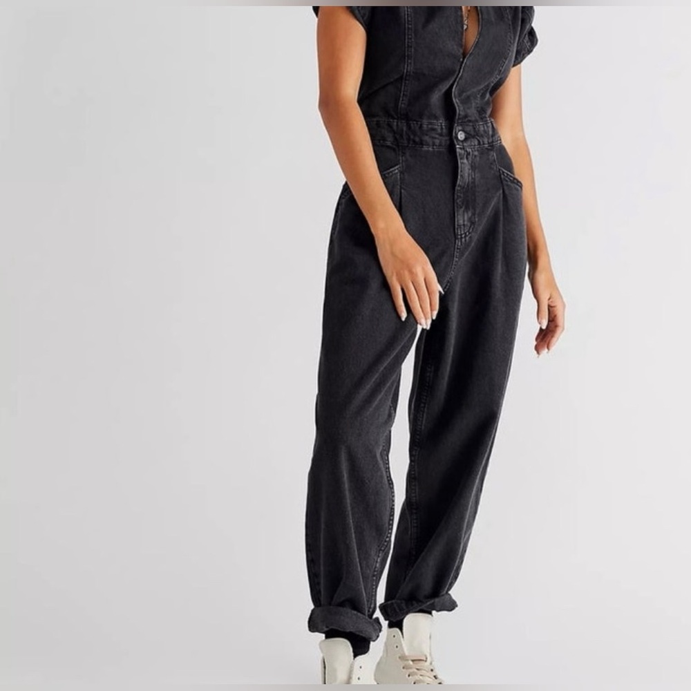 We The Free Black jumpsuit